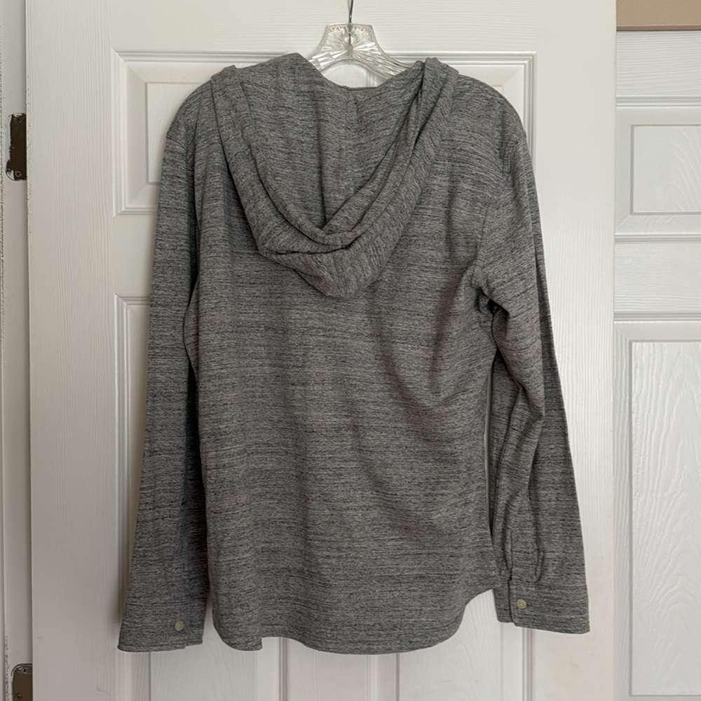 American Eagle Gray Button Down S - image 4